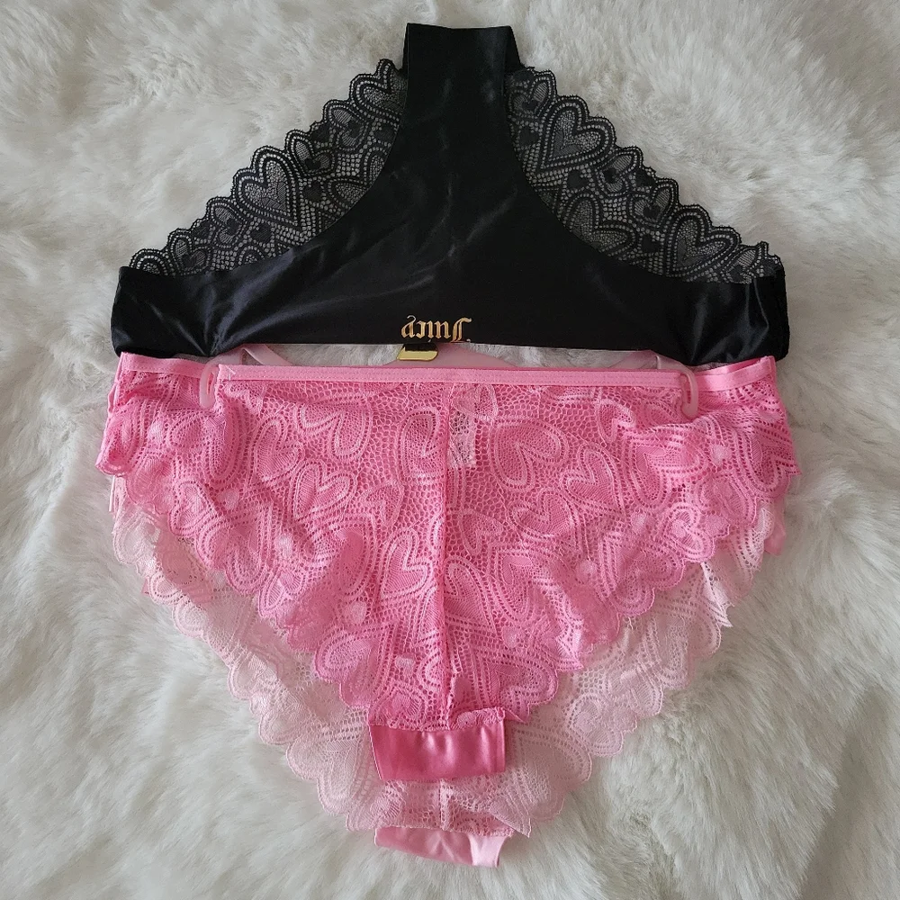 🎀JUICY COUTURE BRAND NEW 3-PACK NO PANTY LINE UNDERWEAR SIZE L